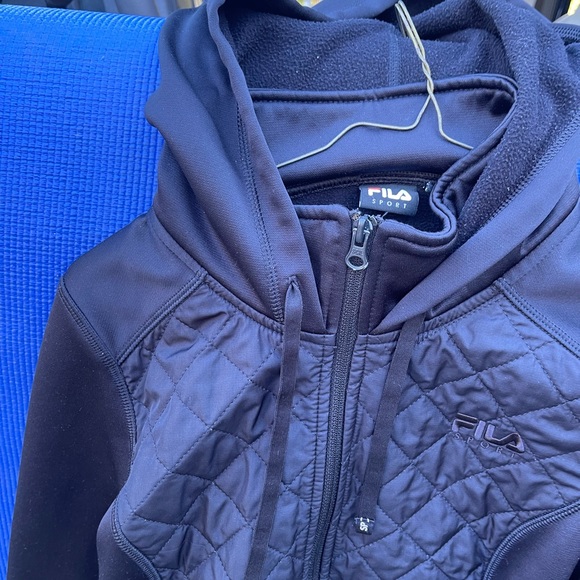 Fila heatgear hooded quilted athletic jacket - Picture 6 of 11